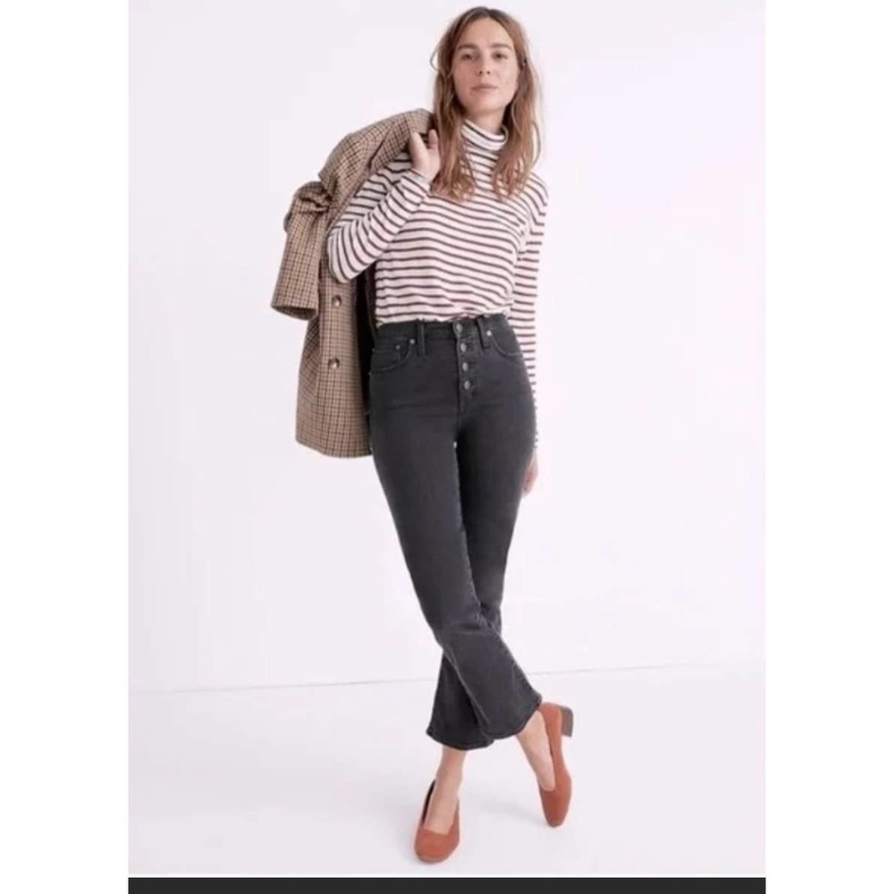 Madewell Women's Black Boot Cut Jeans